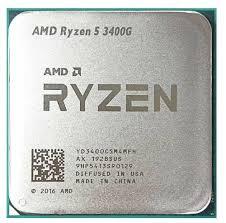 Процессор AMD Ryzen 5 3400G 3.7/4.2 GHz, 4C/8T,2Mb L2 - 2 МБ, DDR4-2933, GPU Radeon Vega 11 Graphics