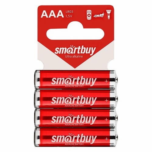 Батарейка SmartBuy Ultra LR03 (AAA) BL4 (mini)