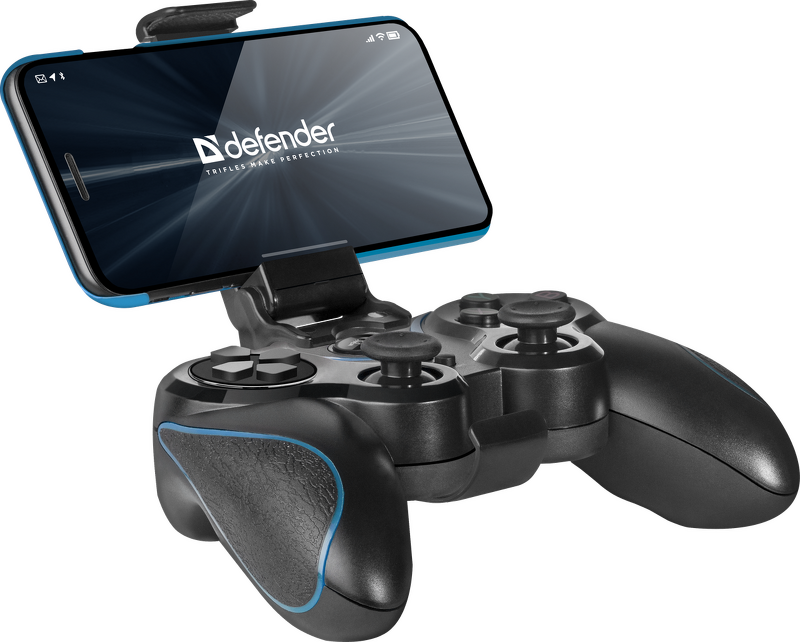 Геймпад DEFENDER Blast USB,Bluetooth, держатель для телефона, беспроводной