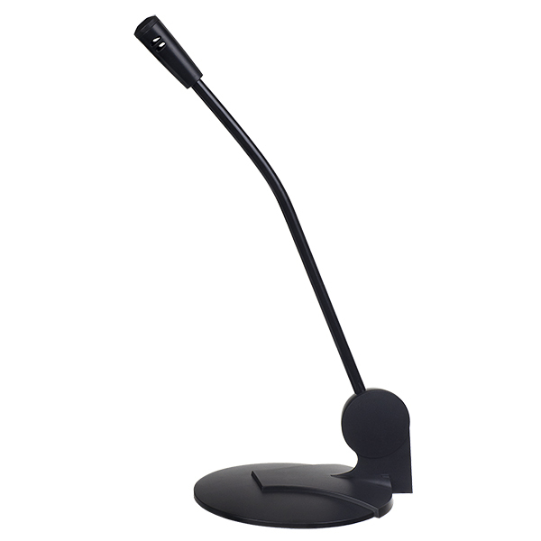 Микрофон Perfeo M-3, черный, 1,8м