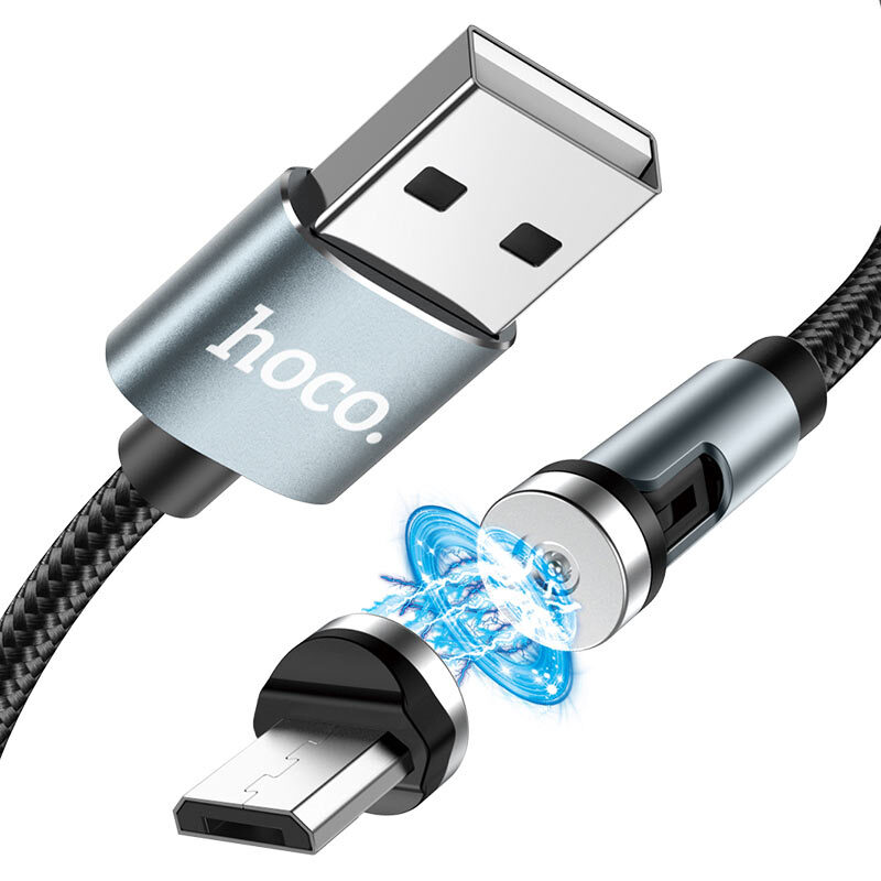 Кабель HOCO micro USB U94 черный, 1,2м черный
