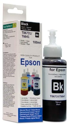 Чернила Revcol для Epson серии T6731/T6641, 100мл, black