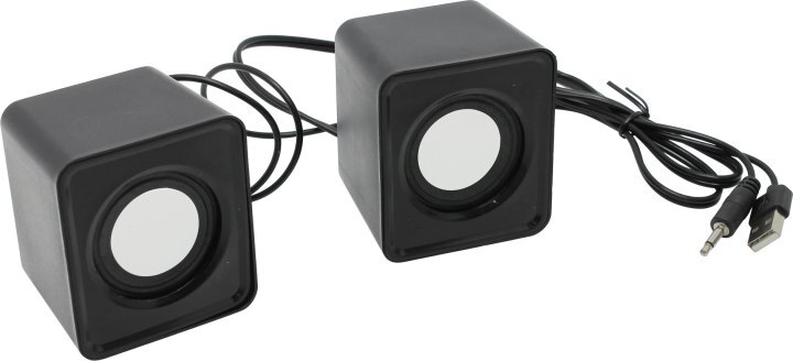Акустическая система 2.0 Defender SPK-22, 2x2.5W, USB, черный (колонки)