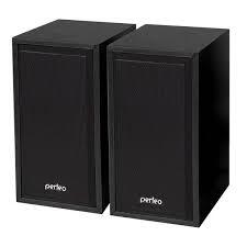 Колонки Perfeo, 2.0 "Cabinet", мощность 2х3 Вт (RMS), USB, черное дерево