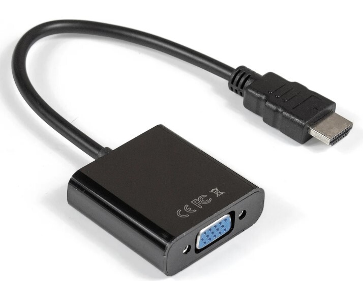 Переходник HDMI - VGA (шт/гн) LivePower A5170 черный 