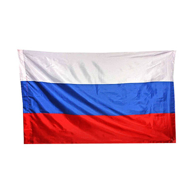 Флаг России, 150 х 250 см, карман для древка 3 см, полиэфирный шёлк 1114781