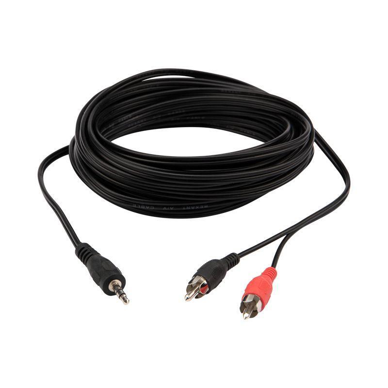 Шнур 3,5Дж-2RCA 10,0 м (шт/шт) REXANT (17-4207)