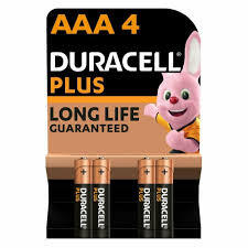 Батарейка Duracell Plus LR03 (AAA) BL4 