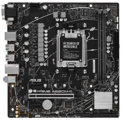 Плата ASUS AM5 A620 PRIME A620 M-E-CSM 2xDDR5 PCI-Ex16 DP/HDMI/DSub SATA3 M2 USB3.2 Gen1 mATX