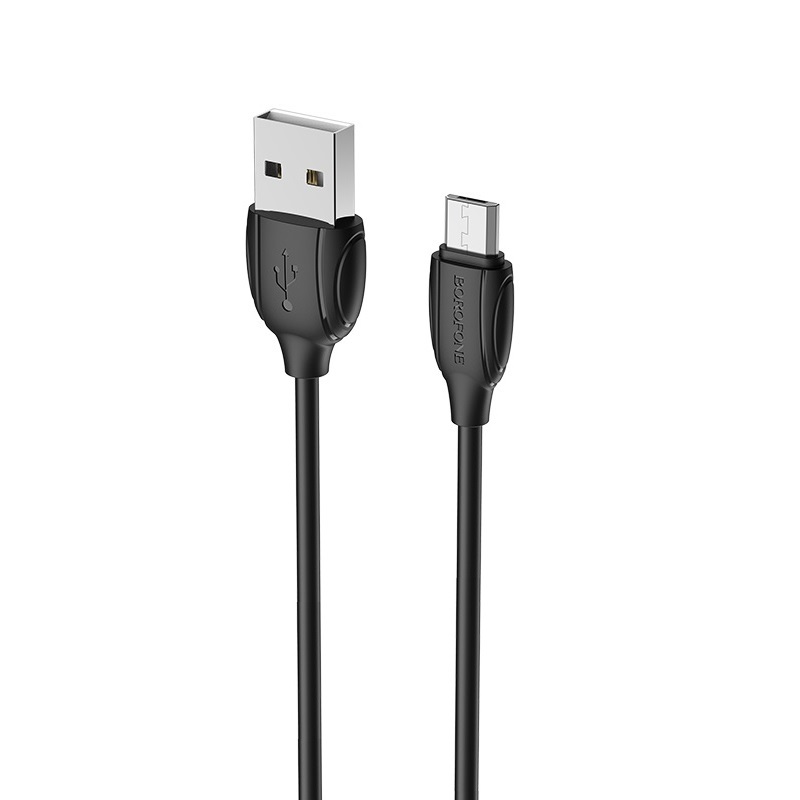 Кабель BOROFONE micro USB BX19, 1м, черный