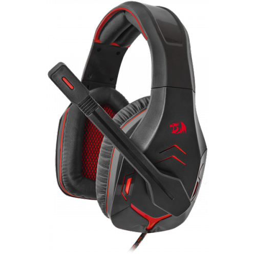 Гарнитура стерео DEFENDER Redragon Excidium 2,2 м, красный/черный
