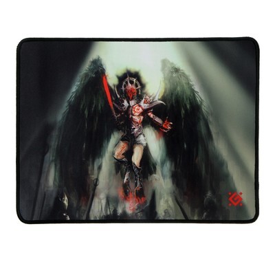 Коврик для мыши Defender Angel of Death M, ткань+резина (360x270x3 мм)