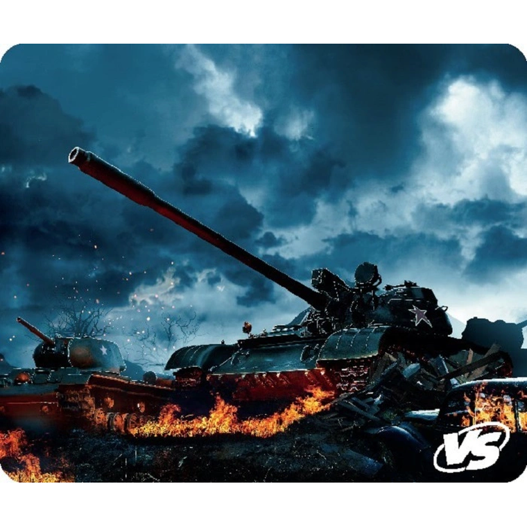 Коврик для мыши Perfeo"Tanks", Рис.6 (194*233*3 мм) пластик