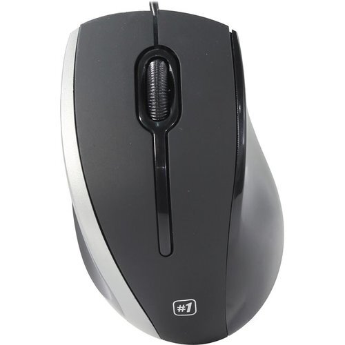 Мышь DEFENDER MM-340 провод. черный + серый 3 кнопки