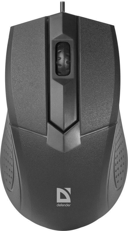 Мышь DEFENDER Optimum MB-270 (черный),USB 3кн+кл