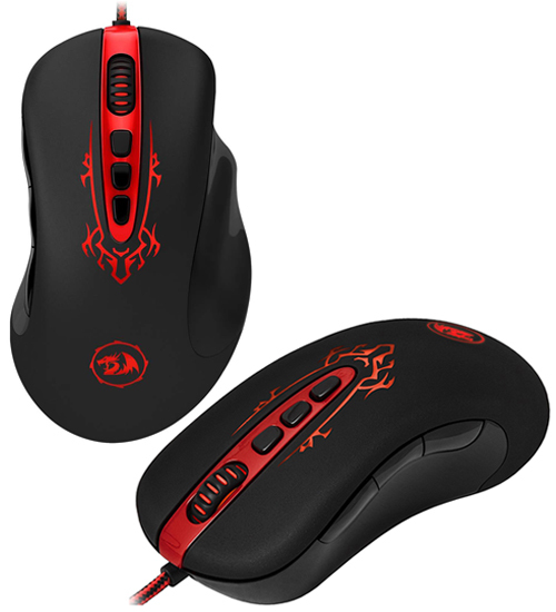 Мышь DEFENDER Redragon Origin игров.,пров.,опт.,10 кнопок,4000 dpi