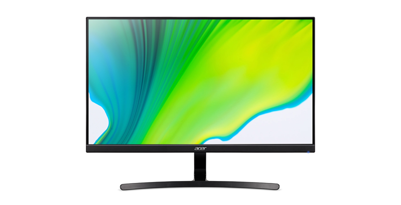 Монитор Acer 23.8" K243YHbmix[100Hz, 1920x1080, VA, 1 ms, 250 cd/m², HDMI, VGA, Speakers]