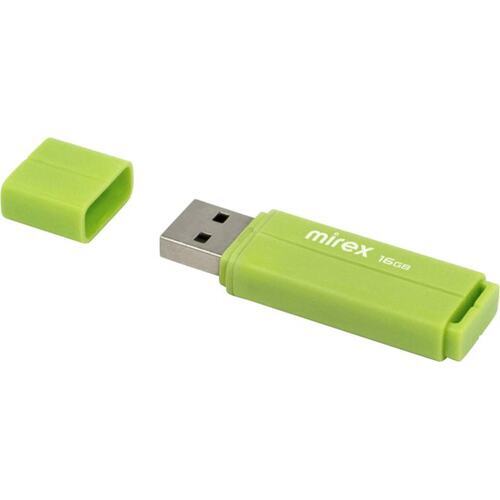 Накопитель USB 16Gb Mirex LINE Green