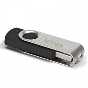 Накопитель USB 16Gb Mirex Swivel Black