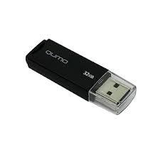 Накопитель USB 32Gb Qumo Tropic (black)