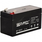 Аккумулятор 12V 1,2Ah Security Force SF 12012 (AGM; размер 97х43х59мм; клеймы 4,8 мм)