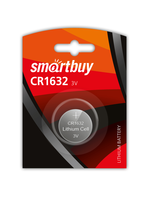 Батарейка Smartbuy CR 1632 1BL (12/720)
