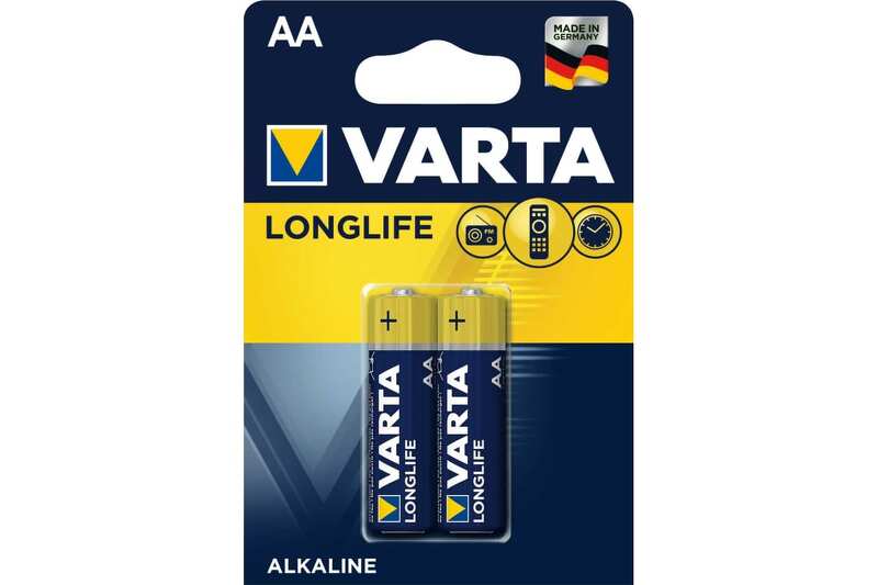 Батарейка Varta Longlife LR6 (AA) BL2