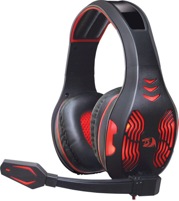 ГАРНИТУРА СТЕРЕО DEFENDER REDRAGON HARDY 2,3 М, USB КРАСНЫЙ/ЧЕРНЫЙ