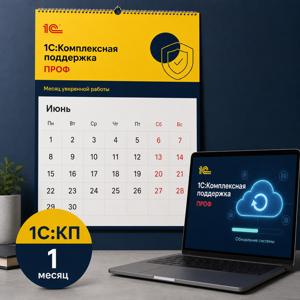 1С:КП ПРОФ на 1 месяц