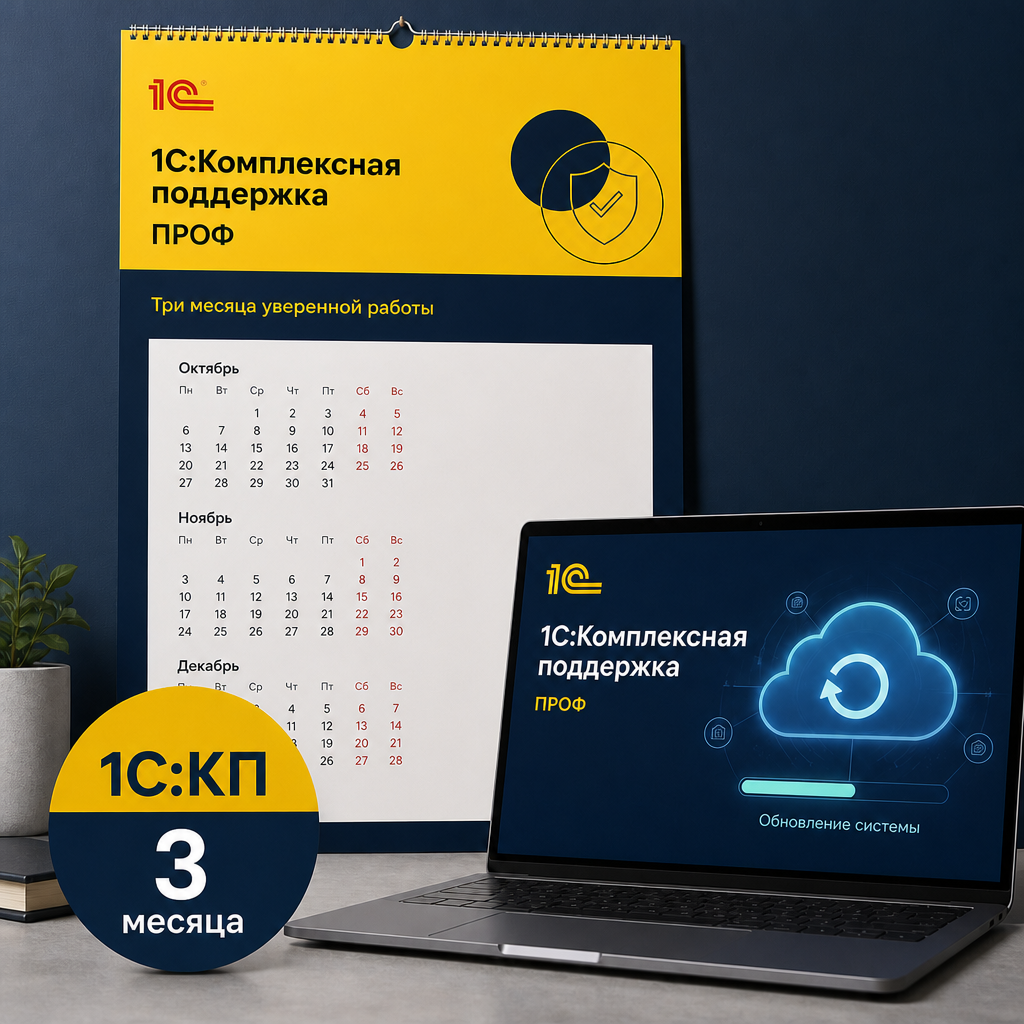 1С:КП ПРОФ на 3 месяца