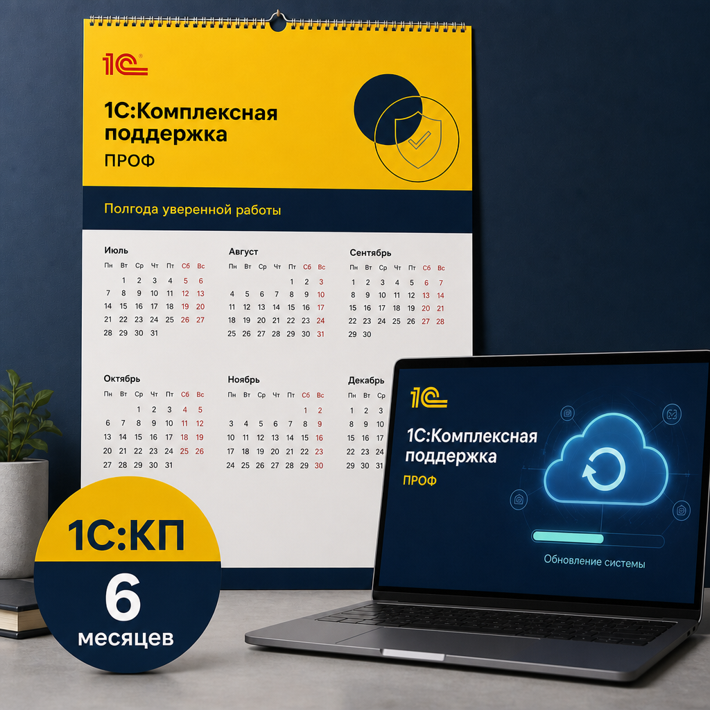 1С:КП ПРОФ на 6 месяцев